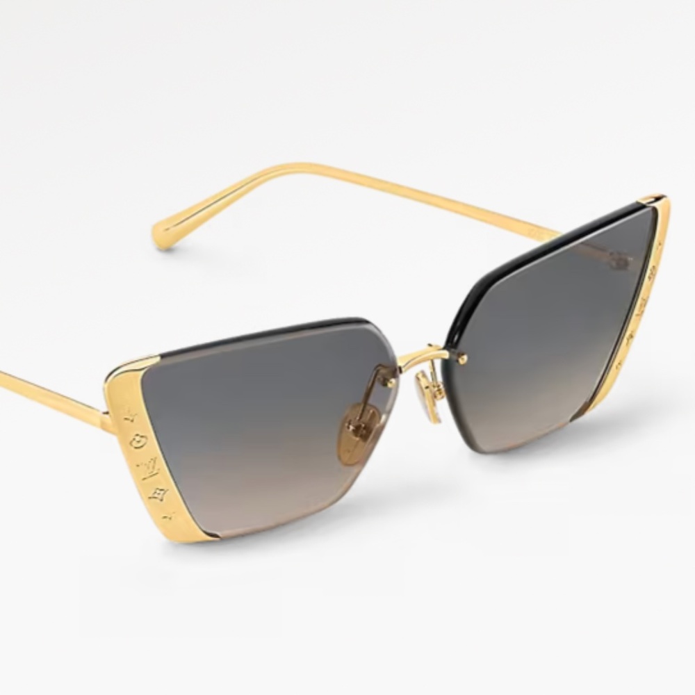 Louis Vuitton Moon Metal Cat Eye Sunglasses